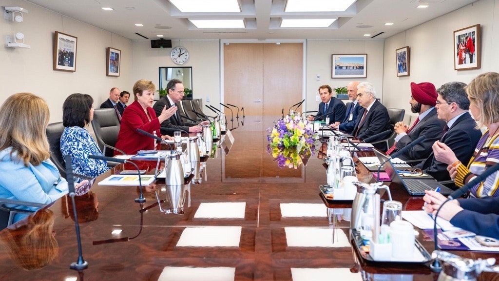 Abstract representation of global supply chain and energy market volatility