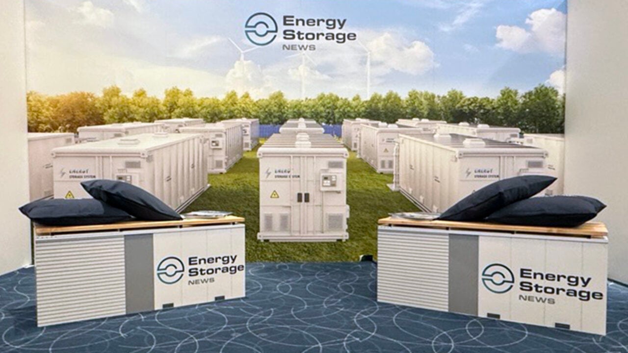 Maxxen managing director Ruben Valiente discussing battery energy storage system integration at the Energy Storage Summit.