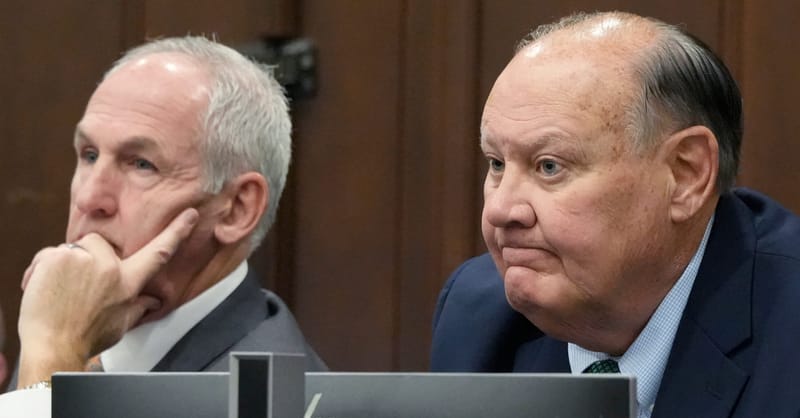 A gavel resting on a document symbolizing legal oversight and energy sector transparency