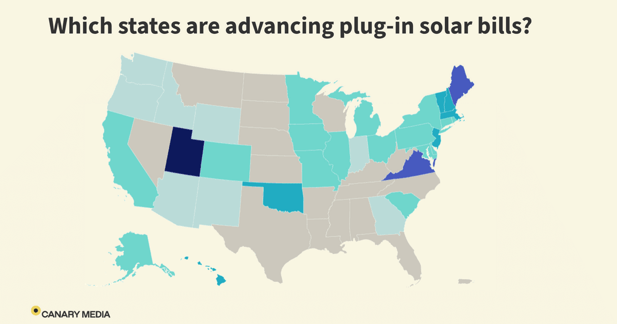 A modern European apartment balcony featuring a small-scale, mounted solar panel system.
