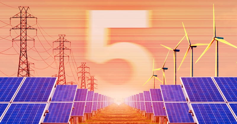 A digital graphic representing the growth and evolution of European solar energy markets and reporting.