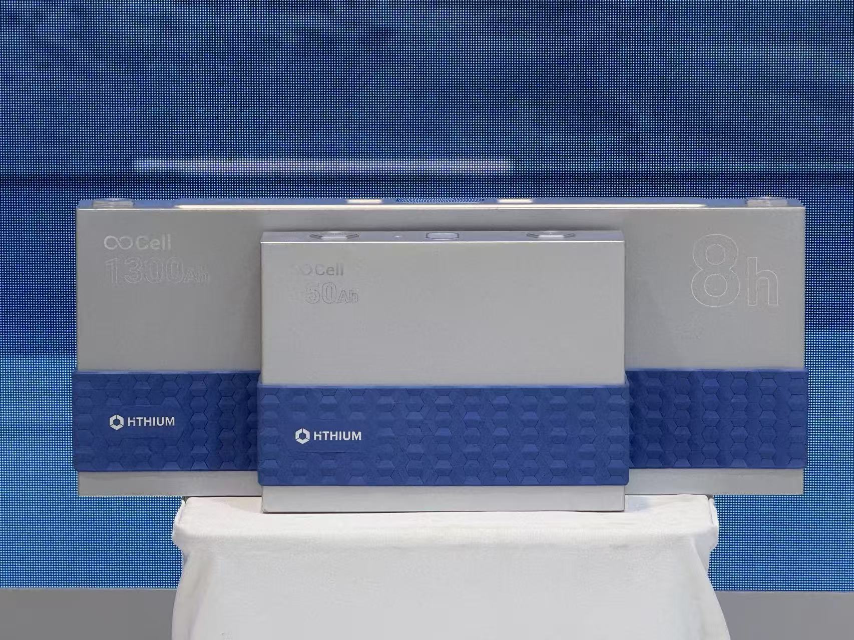 Hithium 6.9 MW 55.2 MWh containerized BESS system designed for long-duration energy storage
