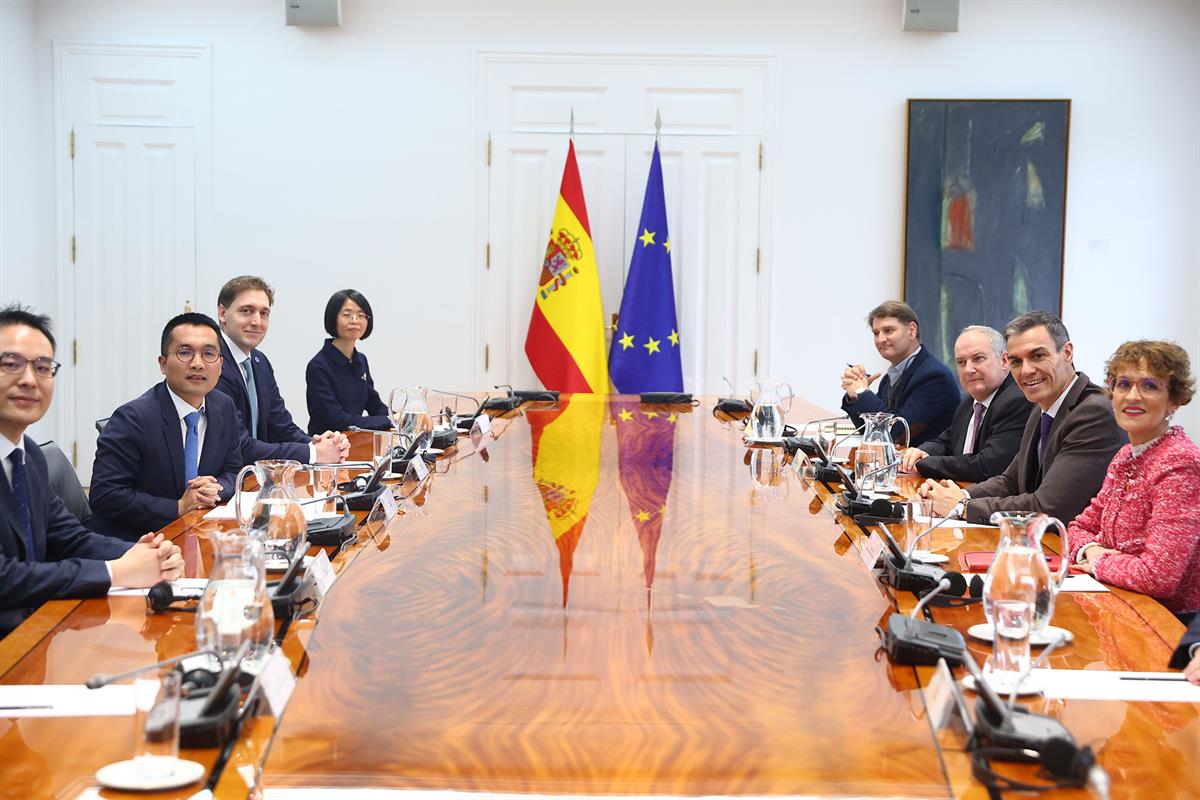 Aerial view of a proposed industrial zone in Navarre, Spain with solar panels.