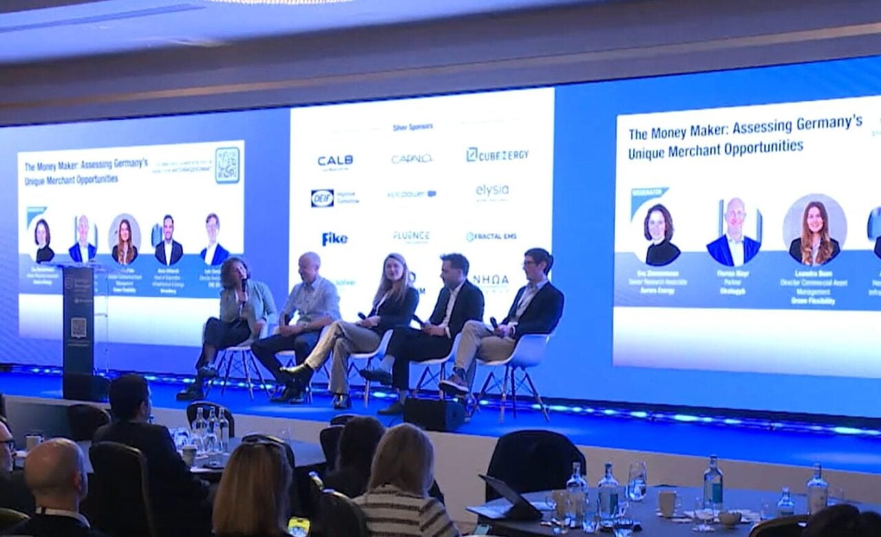 Expert panel discussing energy storage market trends at the Energy Storage Summit 2026