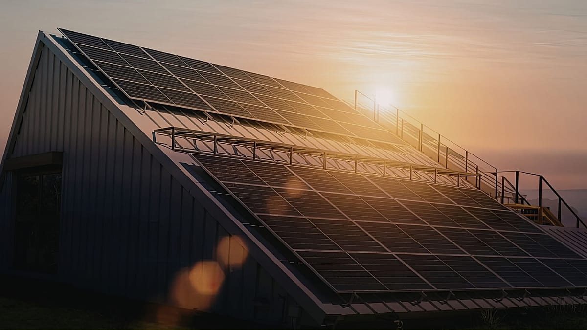 A grid operator looking at a monitor displaying negative solar energy prices in Europe