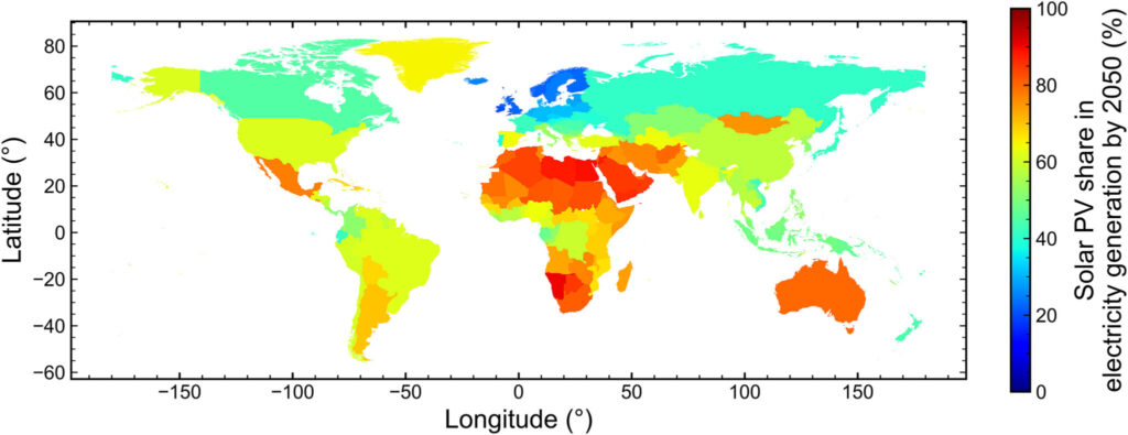 A modern European residential rooftop featuring high-efficiency solar panels and battery storage units.